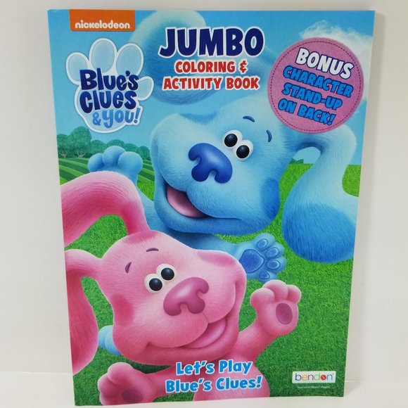 Blues Clue's and you Jumbo Coloring and Activity book - Picture 3 of 5